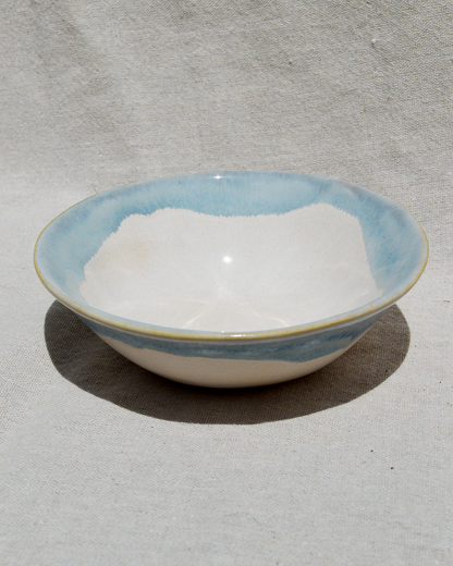 Backyard Ceramics - Blue Dessert Bowl