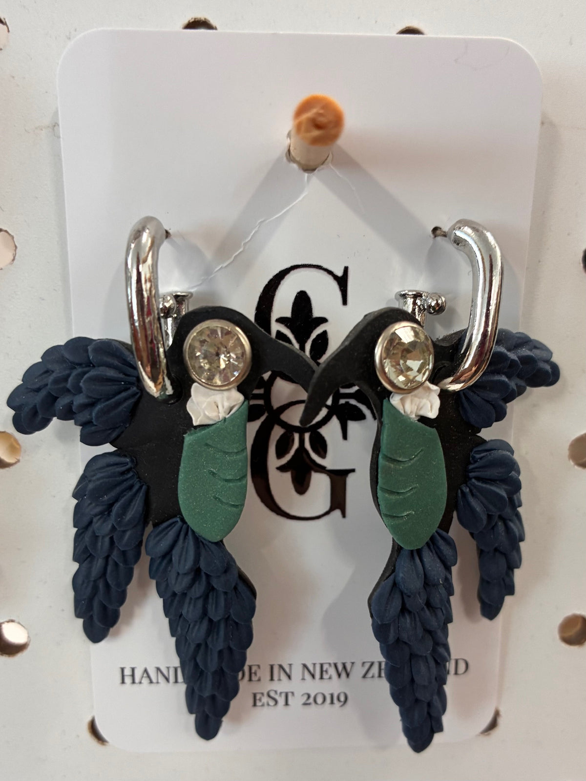 Clay Gossip Statement Tui Earrings