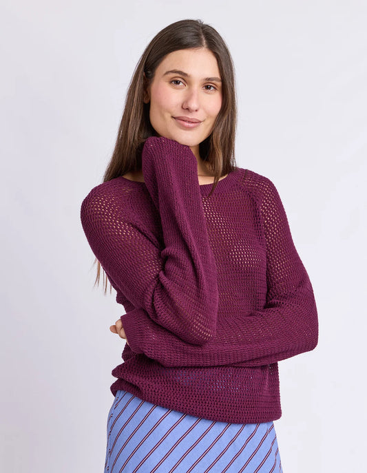 Foxwood | Remy Knit | Plum