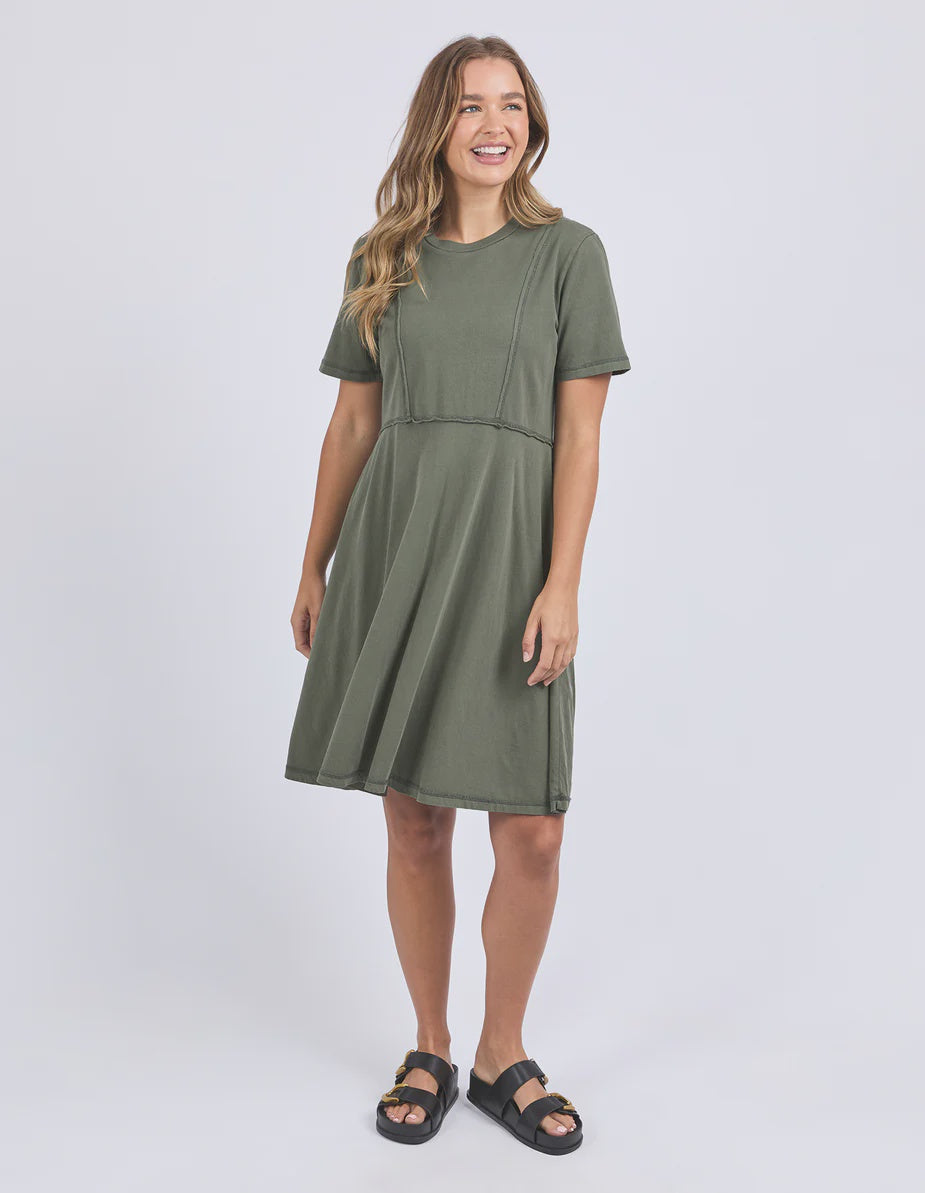 Foxwood | Eva Dress | Khaki