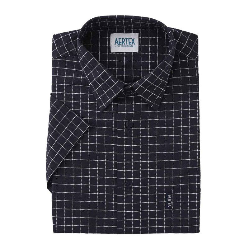 Aertex | Glastonbury Shirt | Navy