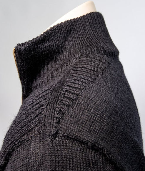 Acrux - 1/4 Zip Jumper 400 gsm - Charcoal