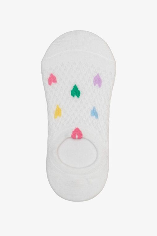 Antler | No Show Socks | Coloured Hearts