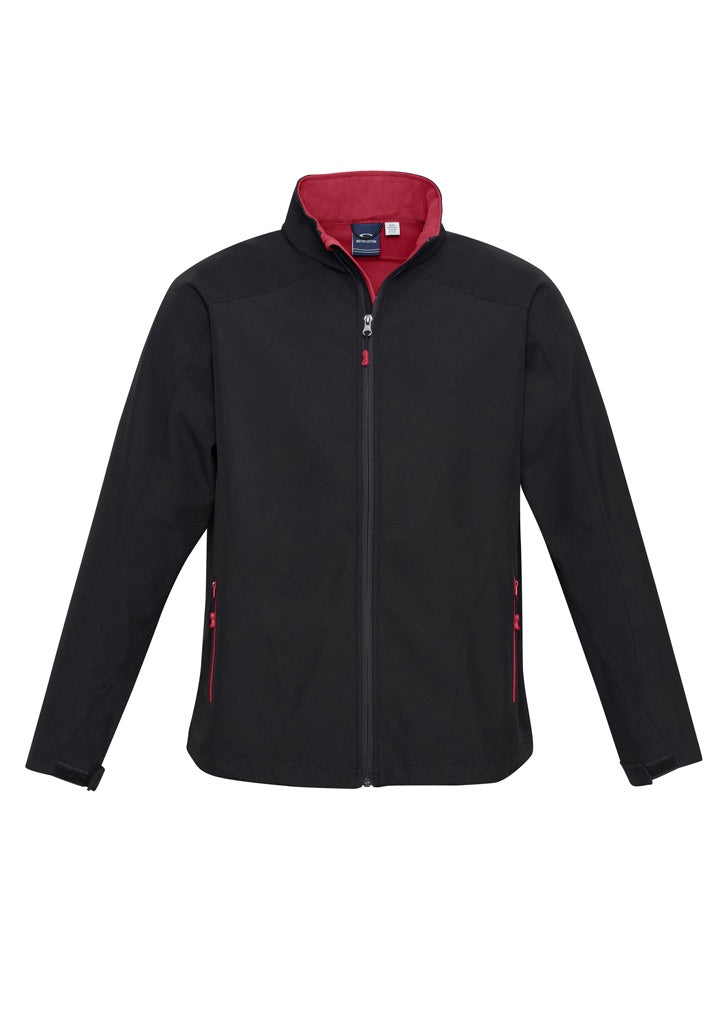 Biz Collection | Geneva Mens Jacket | Black & Red