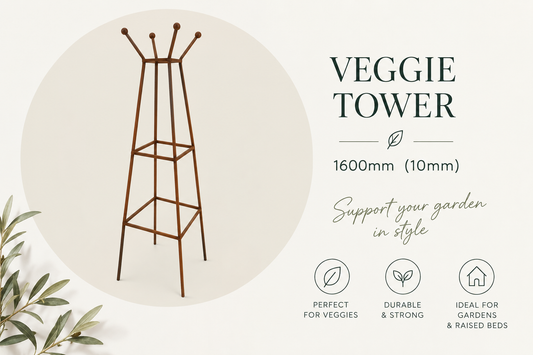 Bloom Metal | Veggie Tower | Rustic