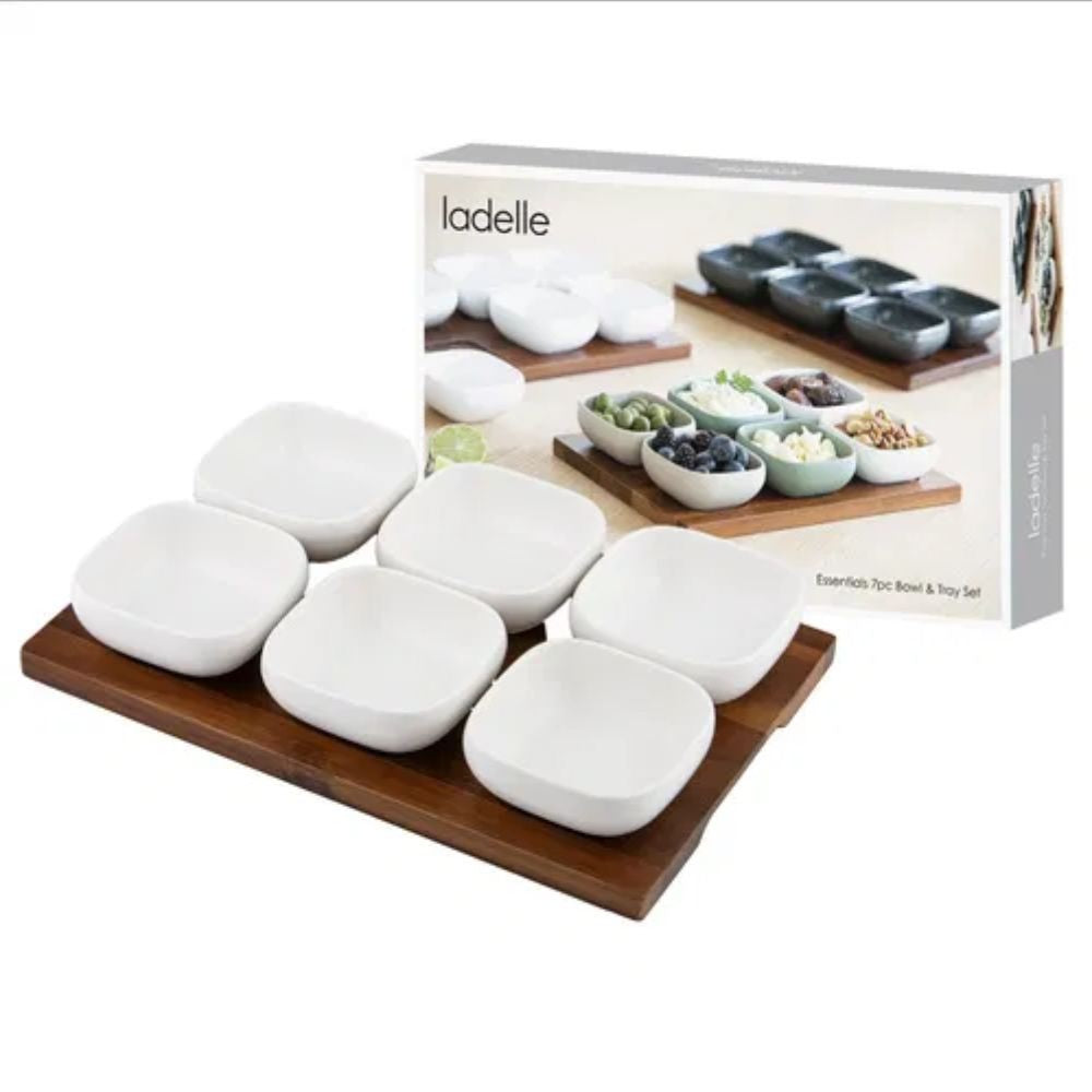 Essentials 7pc Bowl & Tray Set