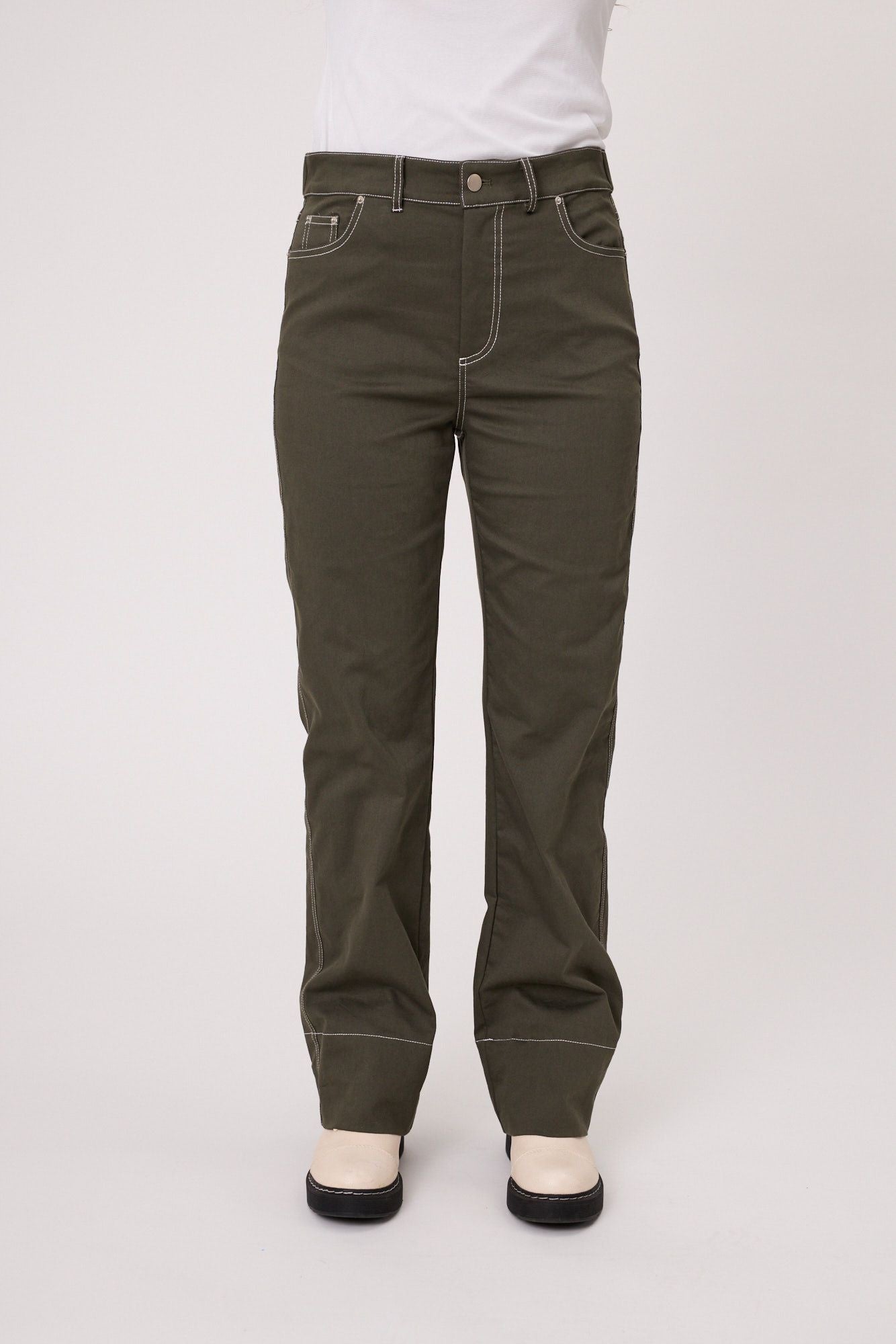 Classified Frankie Drill Jean Khaki