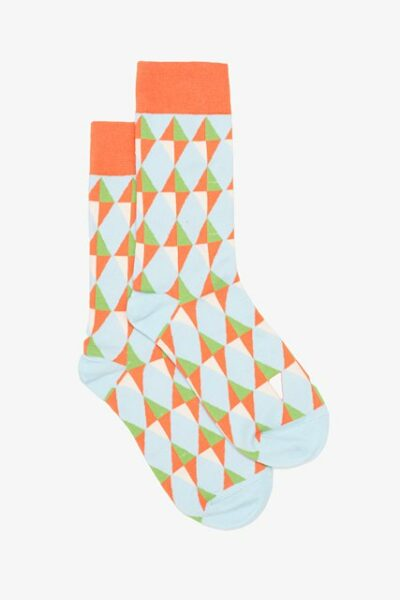 Antler - Sock - Geo Harlequin