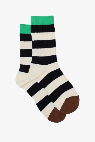 Antler - Sock - Green Top Stripe