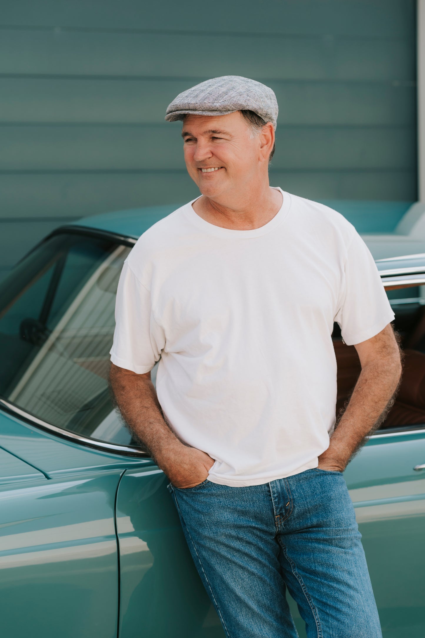 Sundaise | Larry | Cotton/Linen Flat Cap