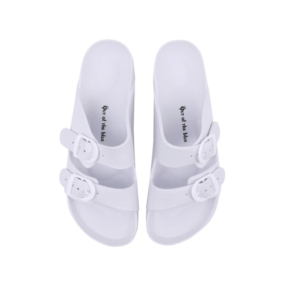 Splosh - Footwear - White Sandals 45/46
