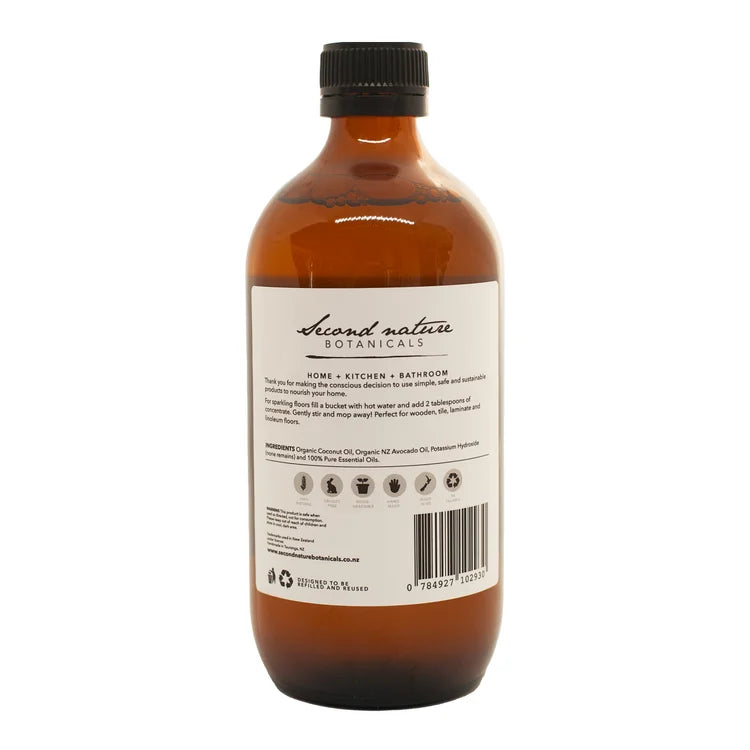Second Nature Botanicals | Organic Floor Cleaner
