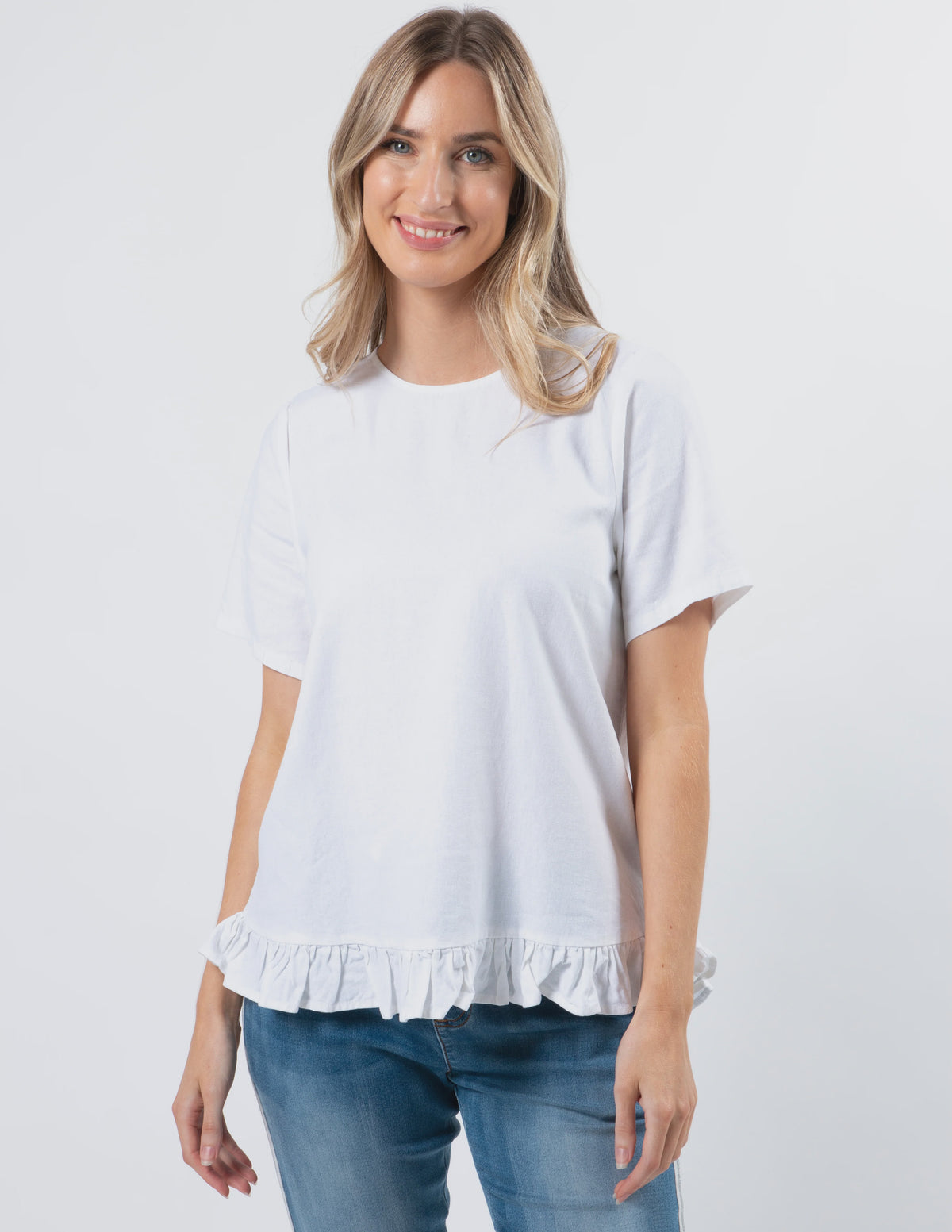 Stella & Gemma | Frill Seeker Blouse | White