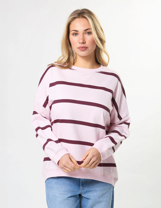 Stella + Gemma Newport Sweater - Tulip stripe