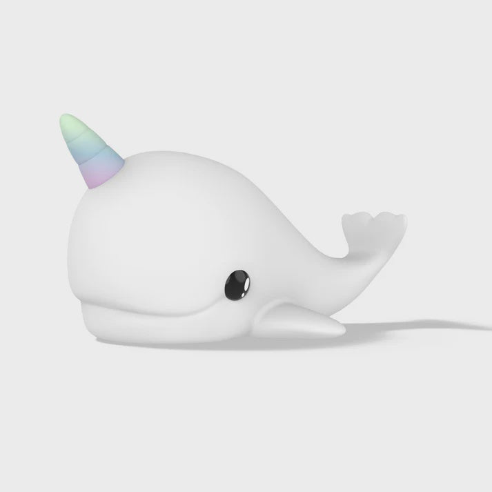 Squishy Narwhal USB Night Light