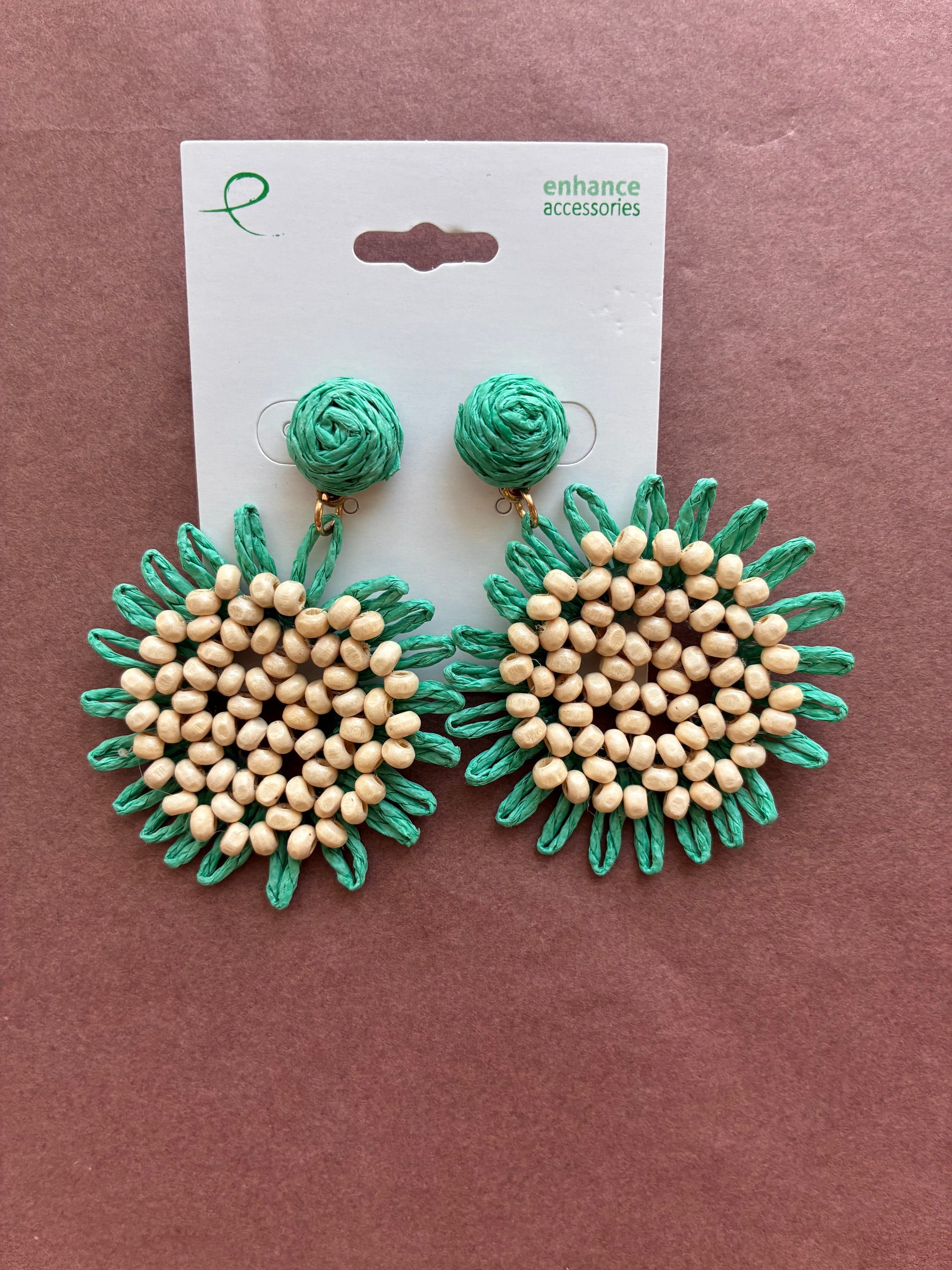 Enhance - Earrings - Spring Turquoise