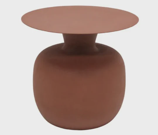 Iron-Rust Side Table