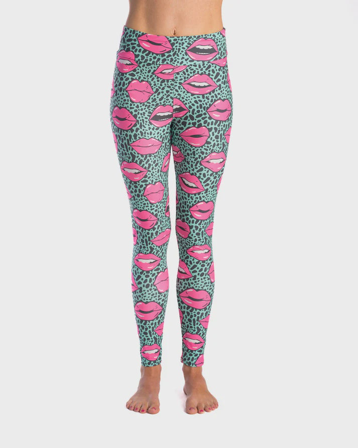 Hey Herbee | Leggings | Pink Lips