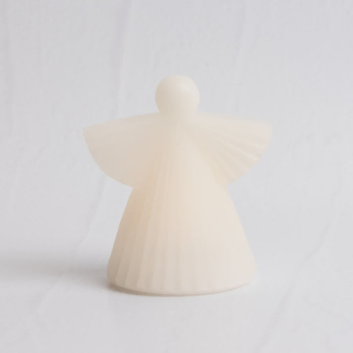 Stellar Haus - Winged Angel White LED Candle