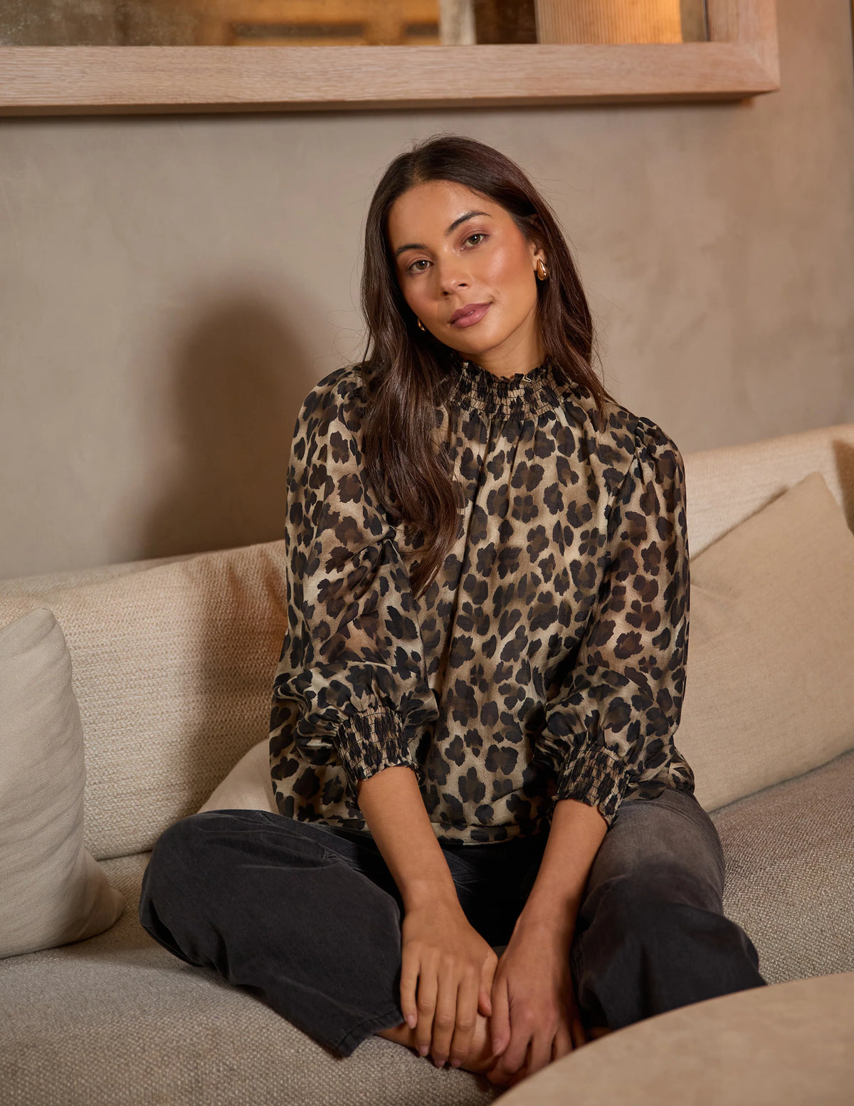 Stella & Gemma | Sylvie Top | Leopardess
