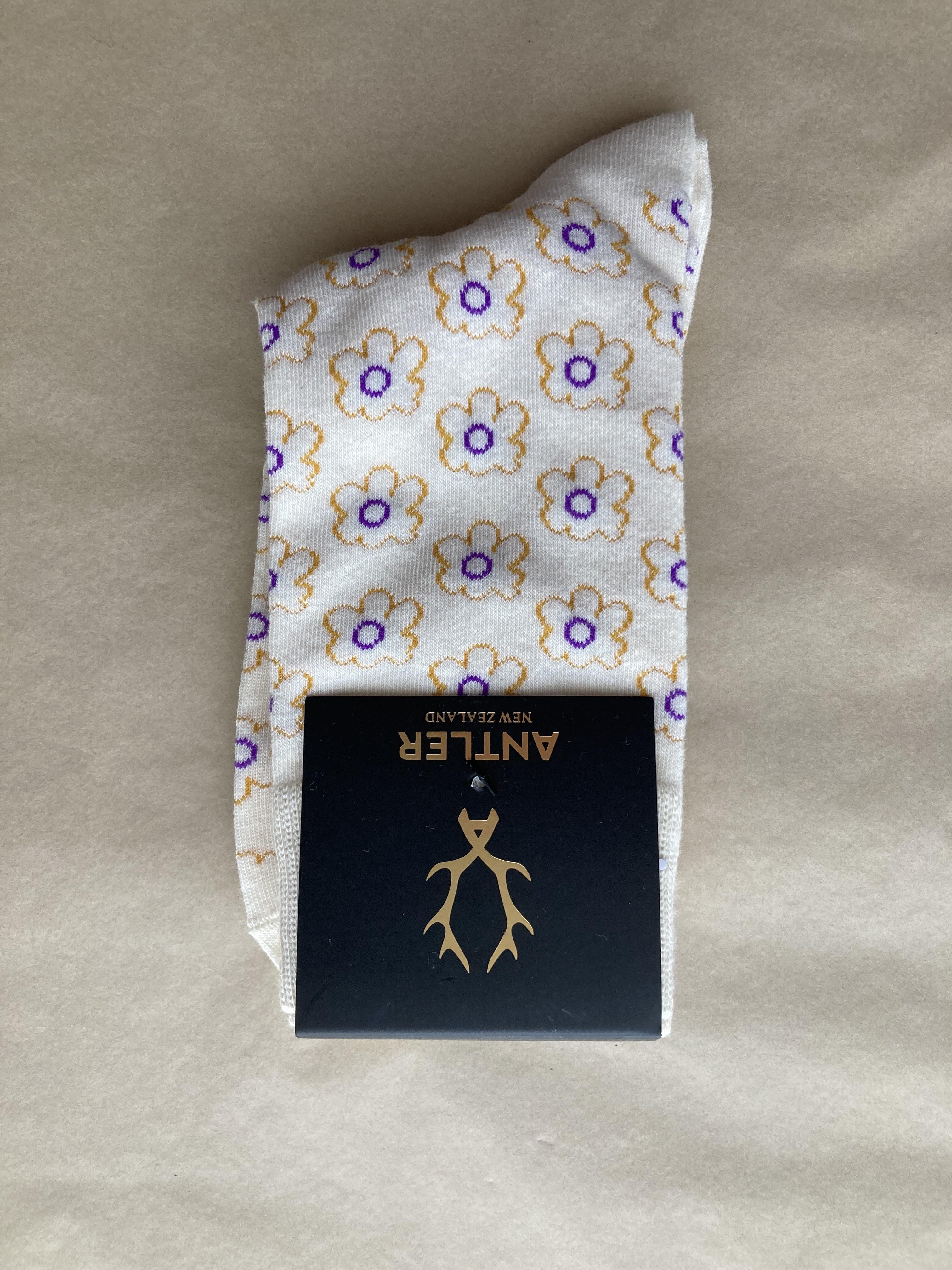 Antler - Sock - Mini Daisy