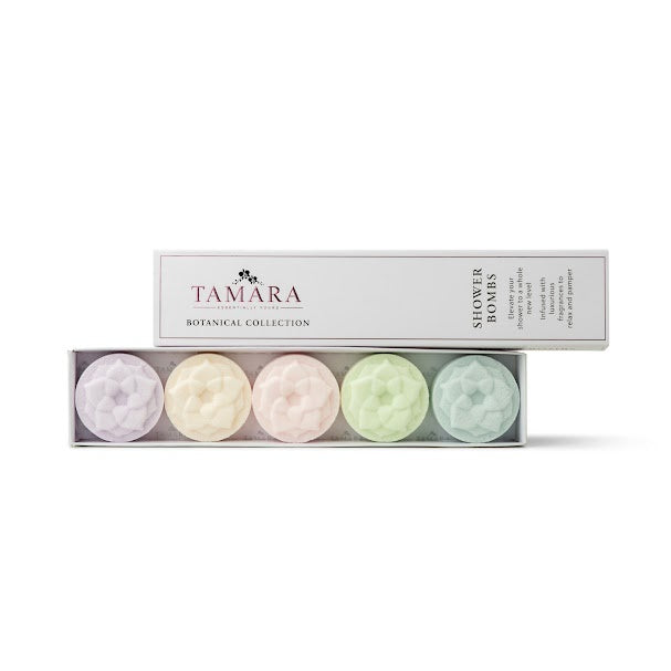 Essentially Tamara Botanical Collection Shower Bombs