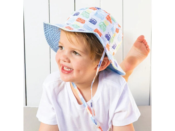 Sundaise - Dallas Bucket Hat - Buses 3-6 years