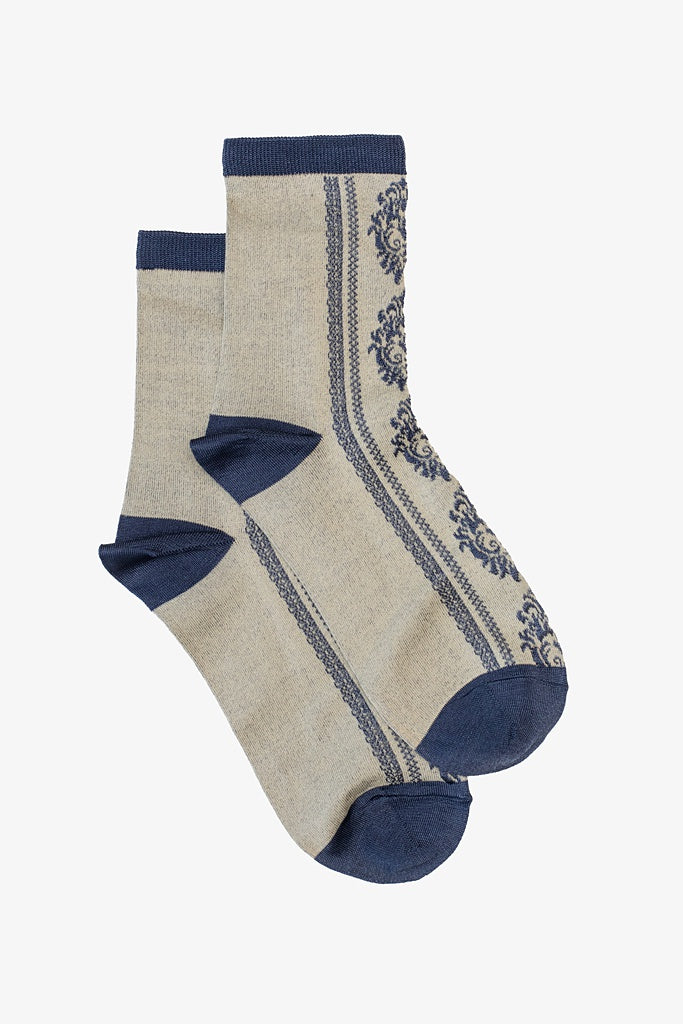 Antler - Sock - Damask