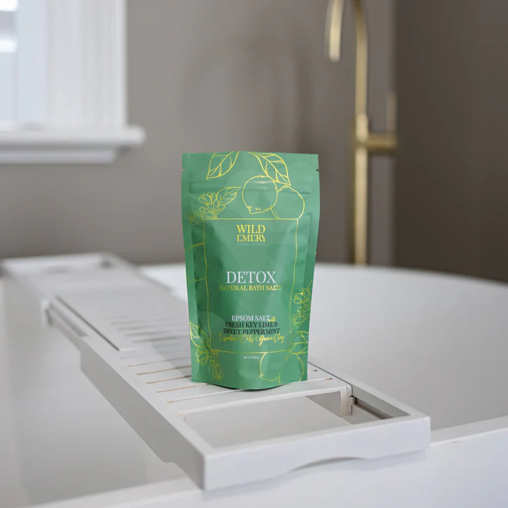 Wild Emery -  Bath Salts - Detox Natural