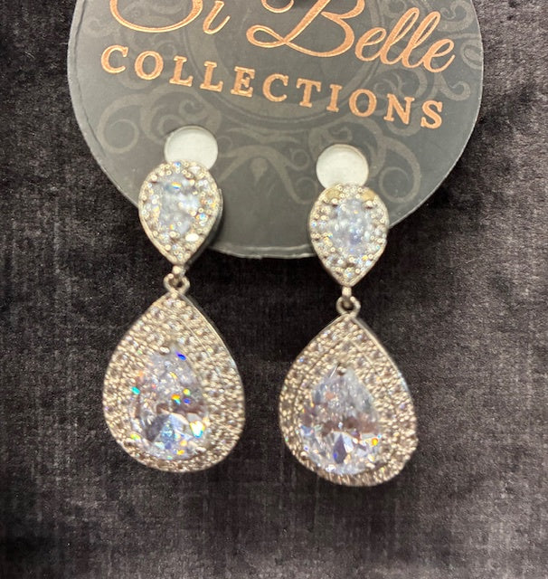 Si Belle - Earrings - Paris Tear Drop
