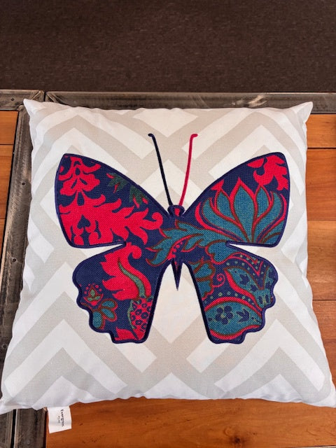 Tussock & Thread | Cushion | Butterfly