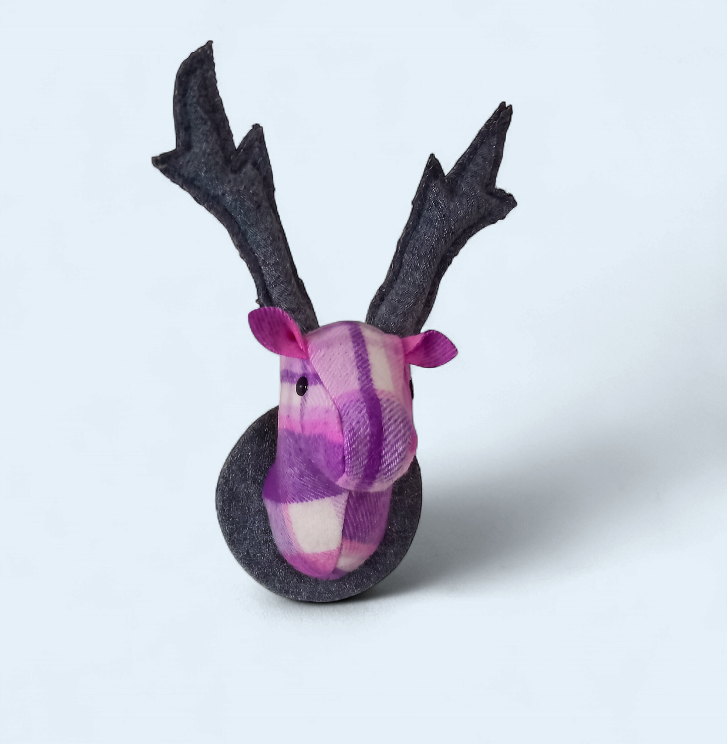 Fully Woolly | Stag Wall Hanging | Lilac