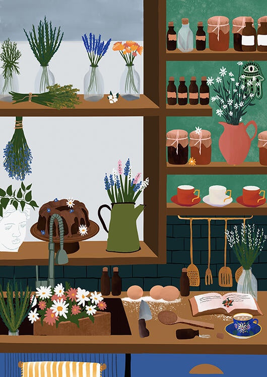 Image Vault | Canvas | Magic of Herbs