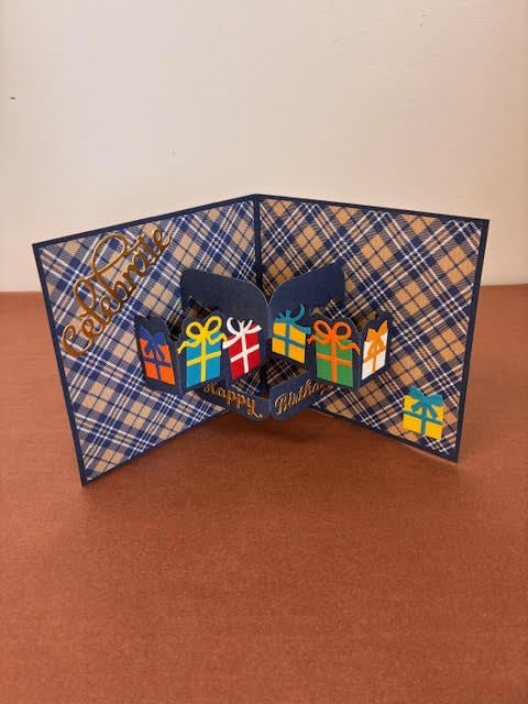 CBF - Navy Pop Out Birthday