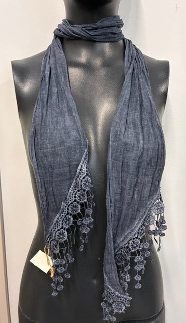 Scarf Thin w/Lace