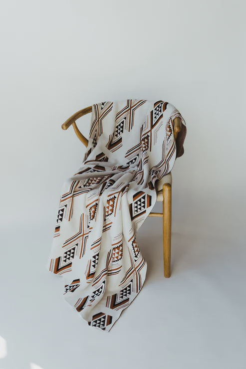 Throw Blanket Niho Paraikete - Brown
