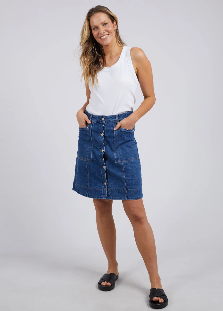Foxwood Nolan Skirt - Dark Blue - 14