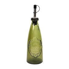 Uncle Zitos-Recycled Glass Oil Drizzler-green