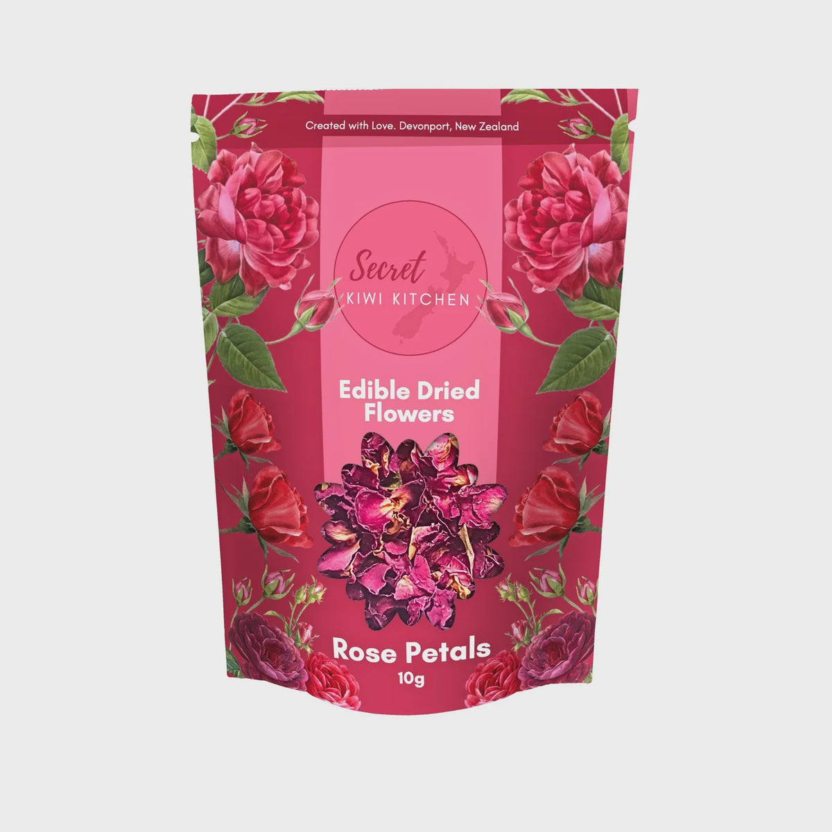 Secret Kiwi Kitchen| Edible Dried Flowers | Rose Petals