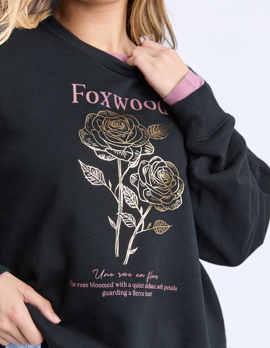 Foxwood Thorn Crew - Black