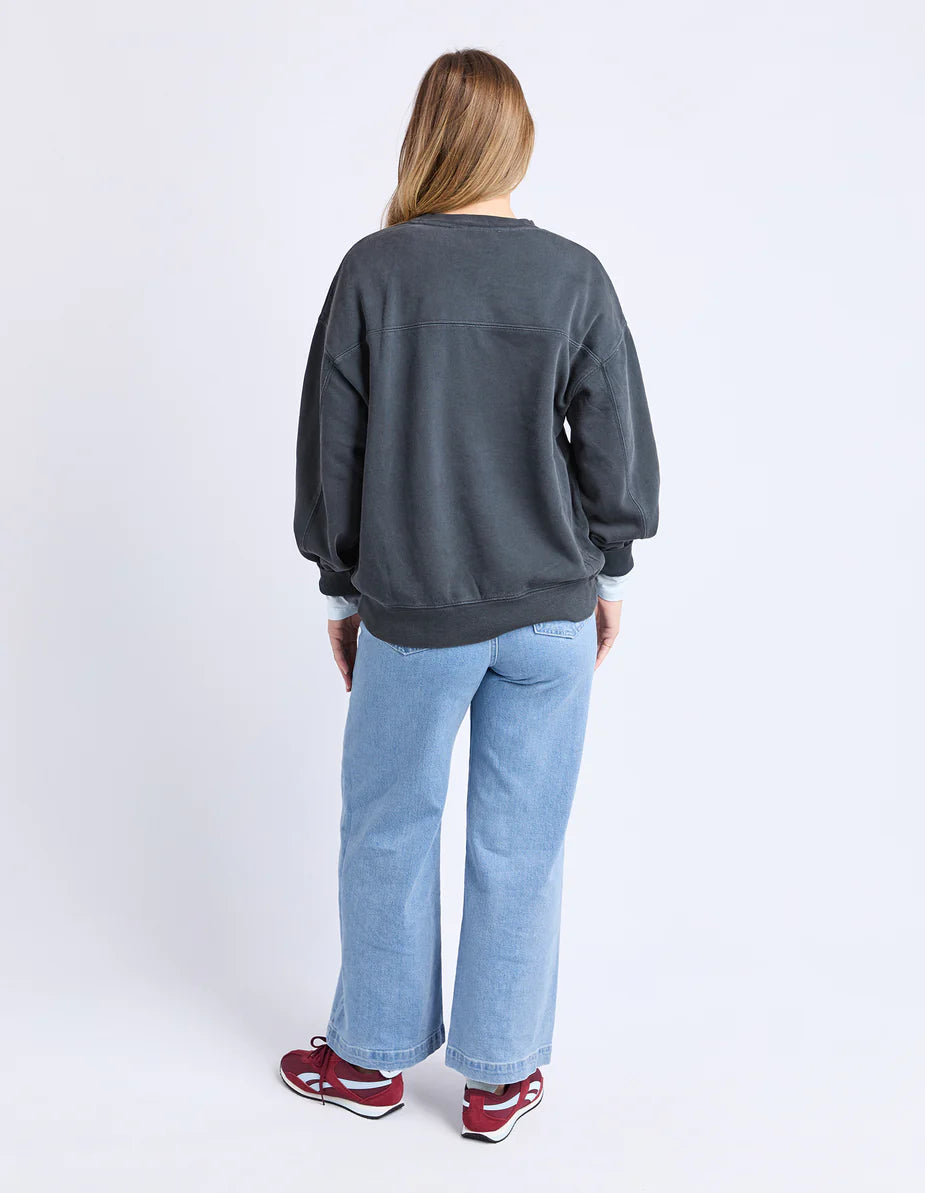 Foxwood True Bloom Crew - Charcoal