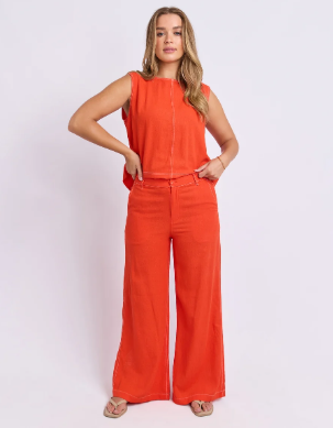 Foxwood | Vento Pant | Grenandine