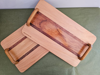 Wooden Serving Board with End Handles | Oxford Mens Shed