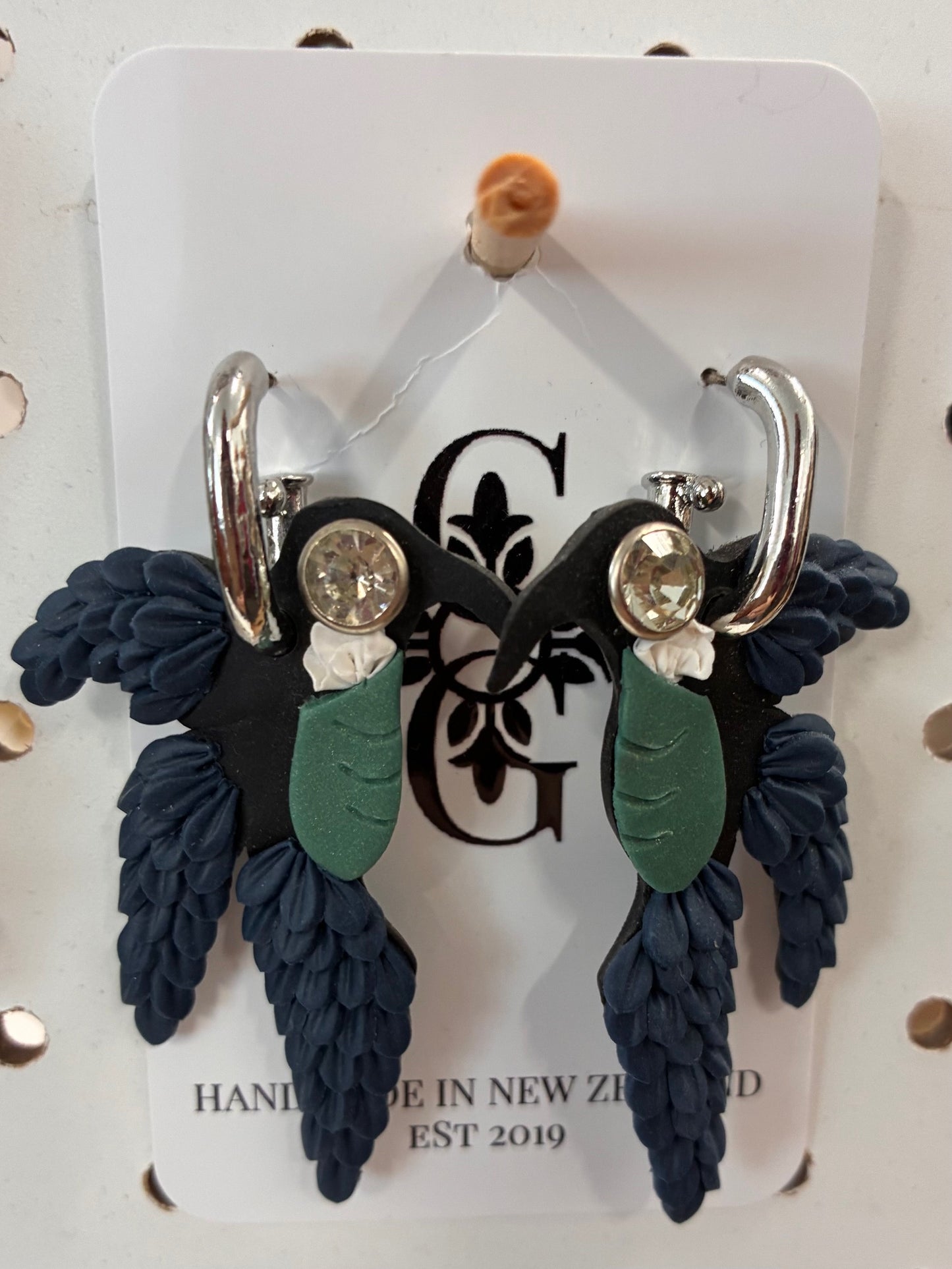 Clay Gossip Statement Tui Earrings