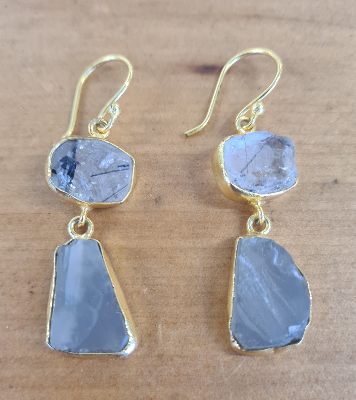 Tussock & Thread | Earrings | Two Tier Statement