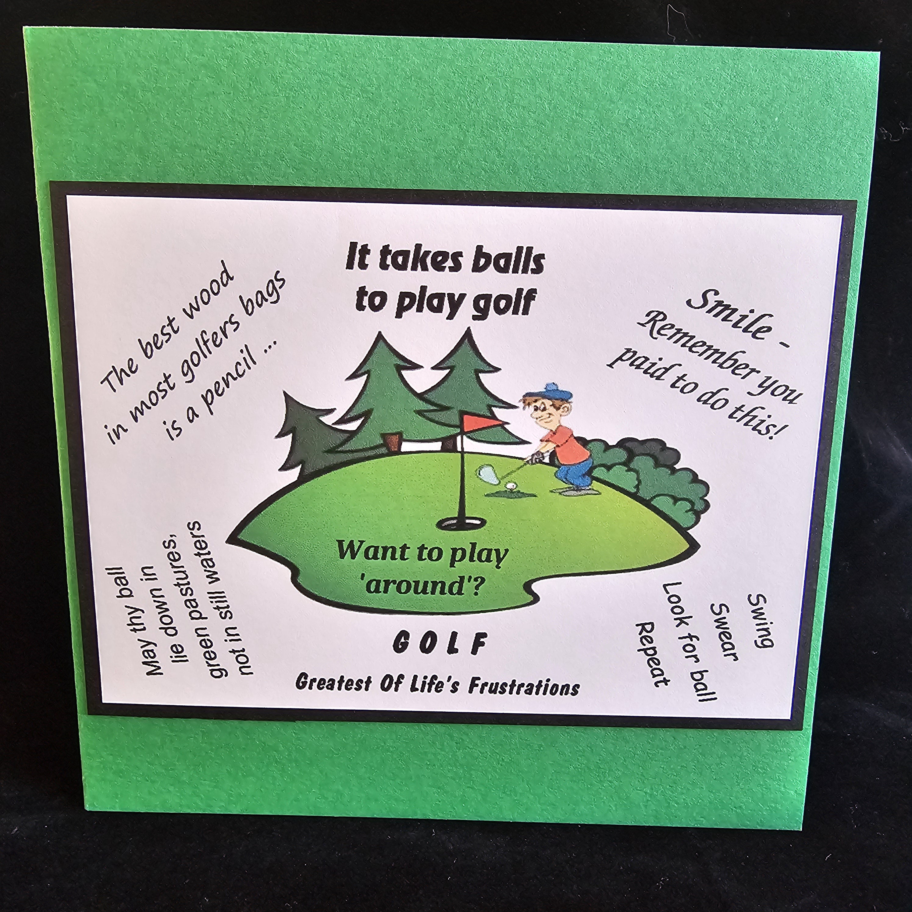 CBF - Golf Card