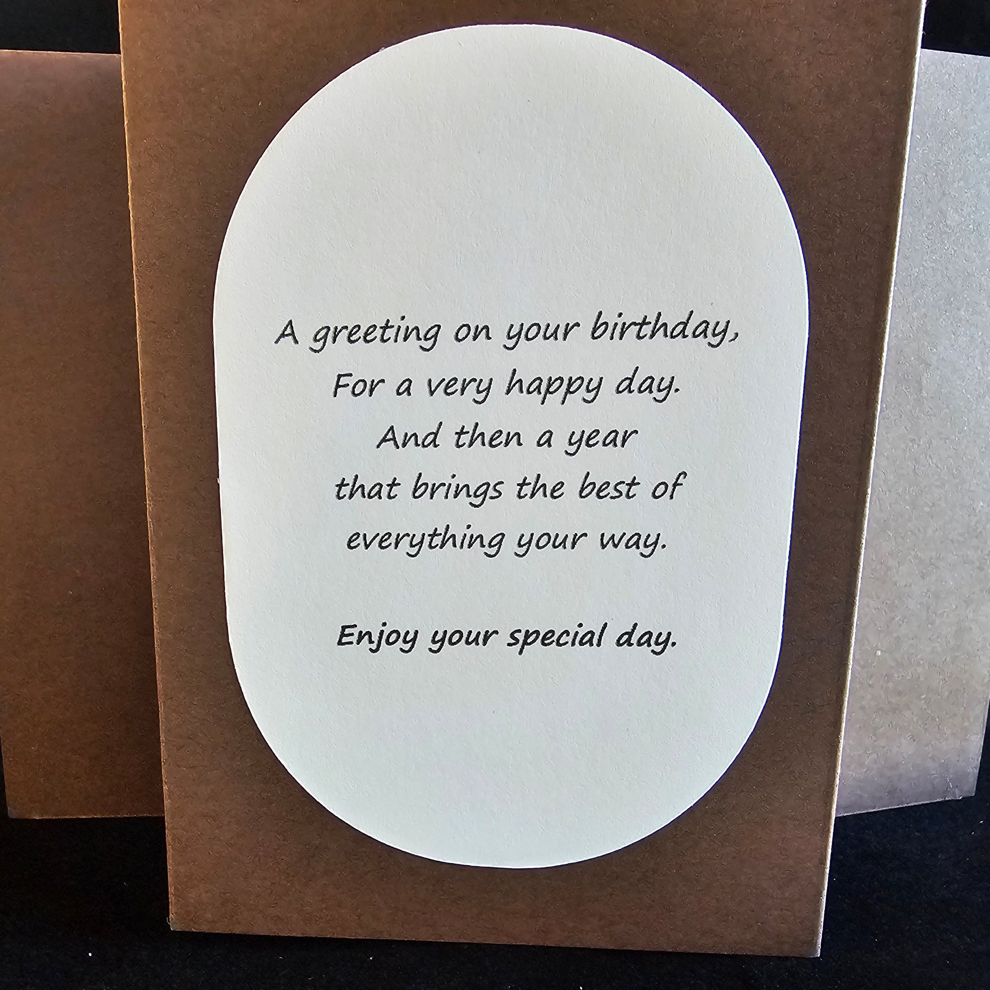 CBF - Workshop Card