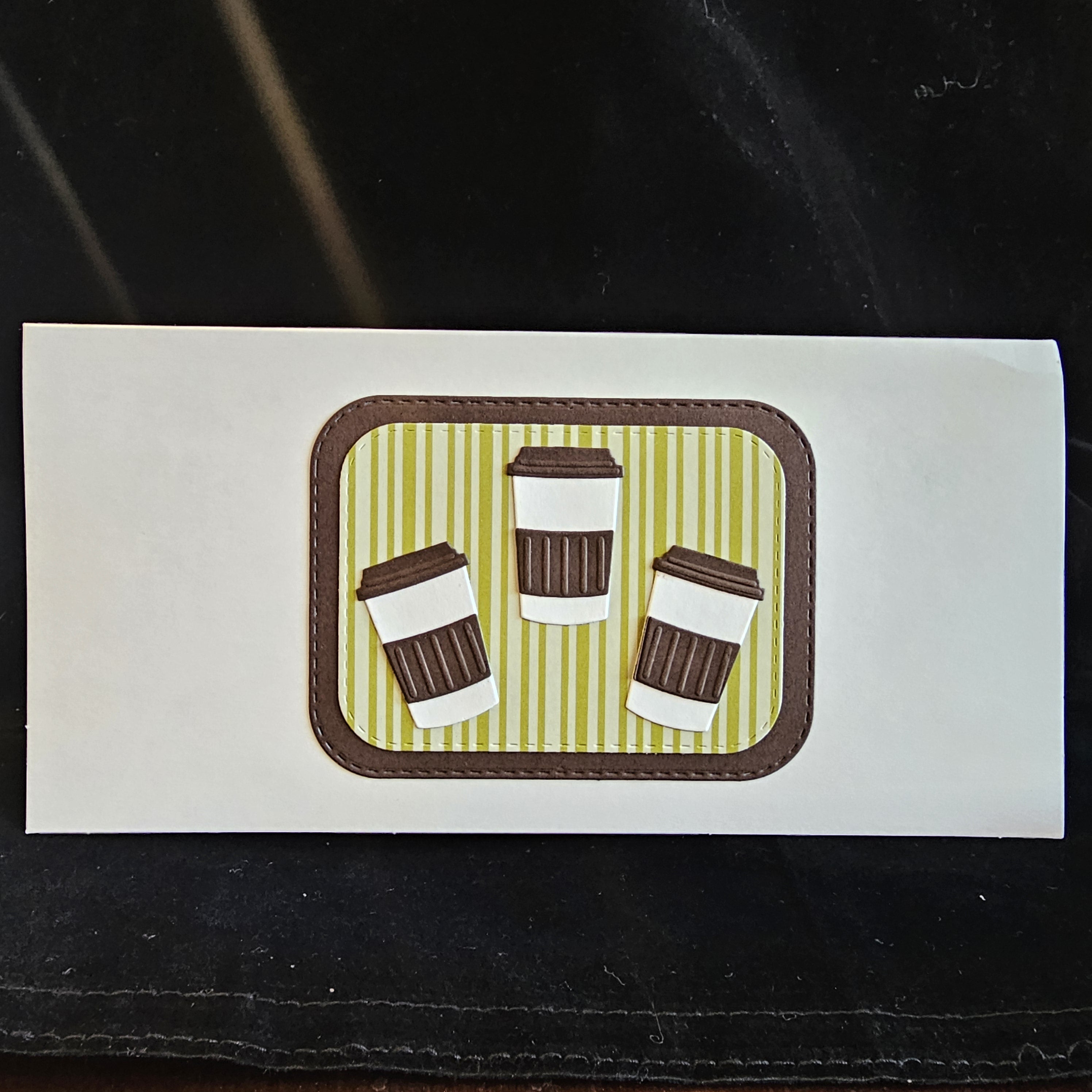 CBF - Coffee Cups Card