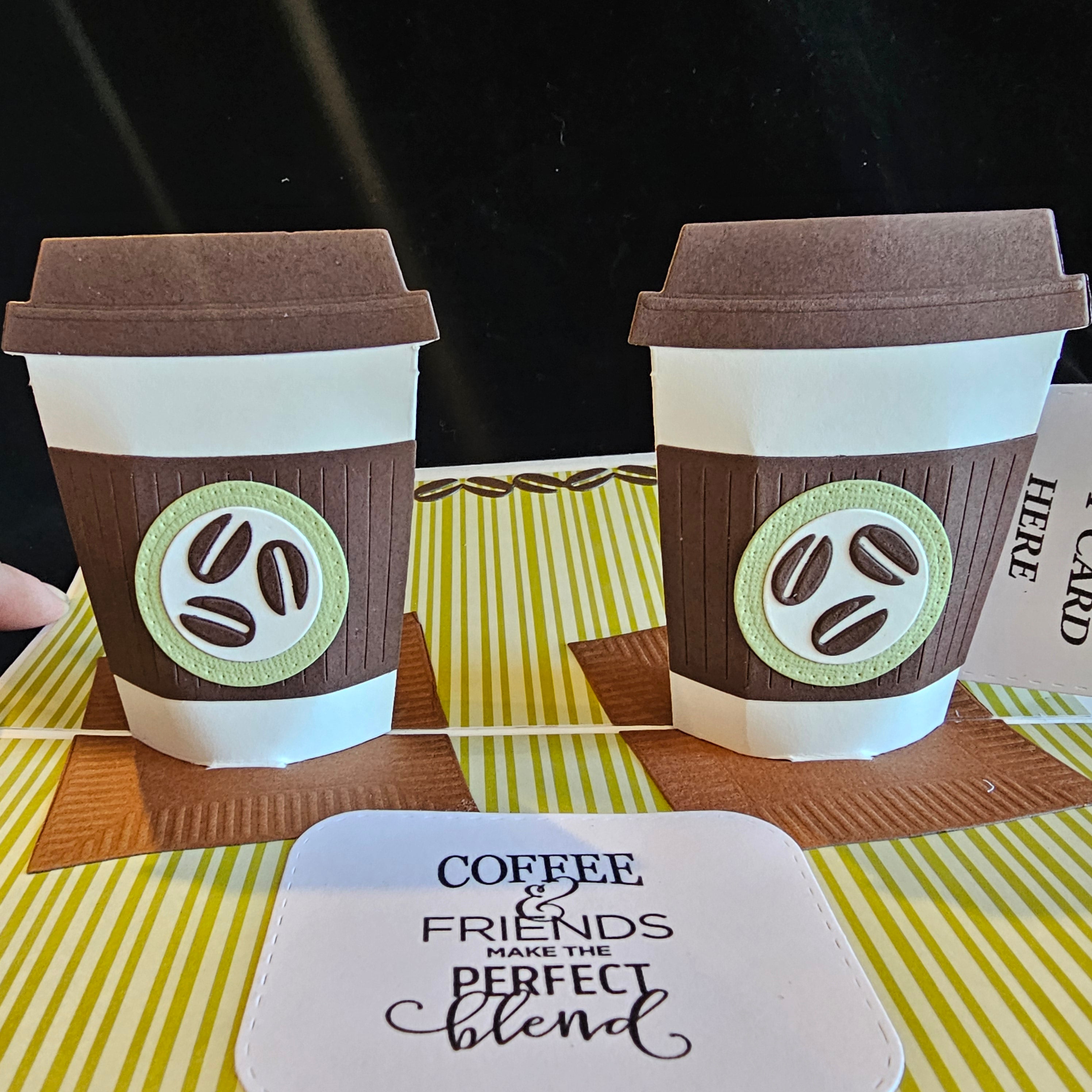 CBF - Coffee Cups Card