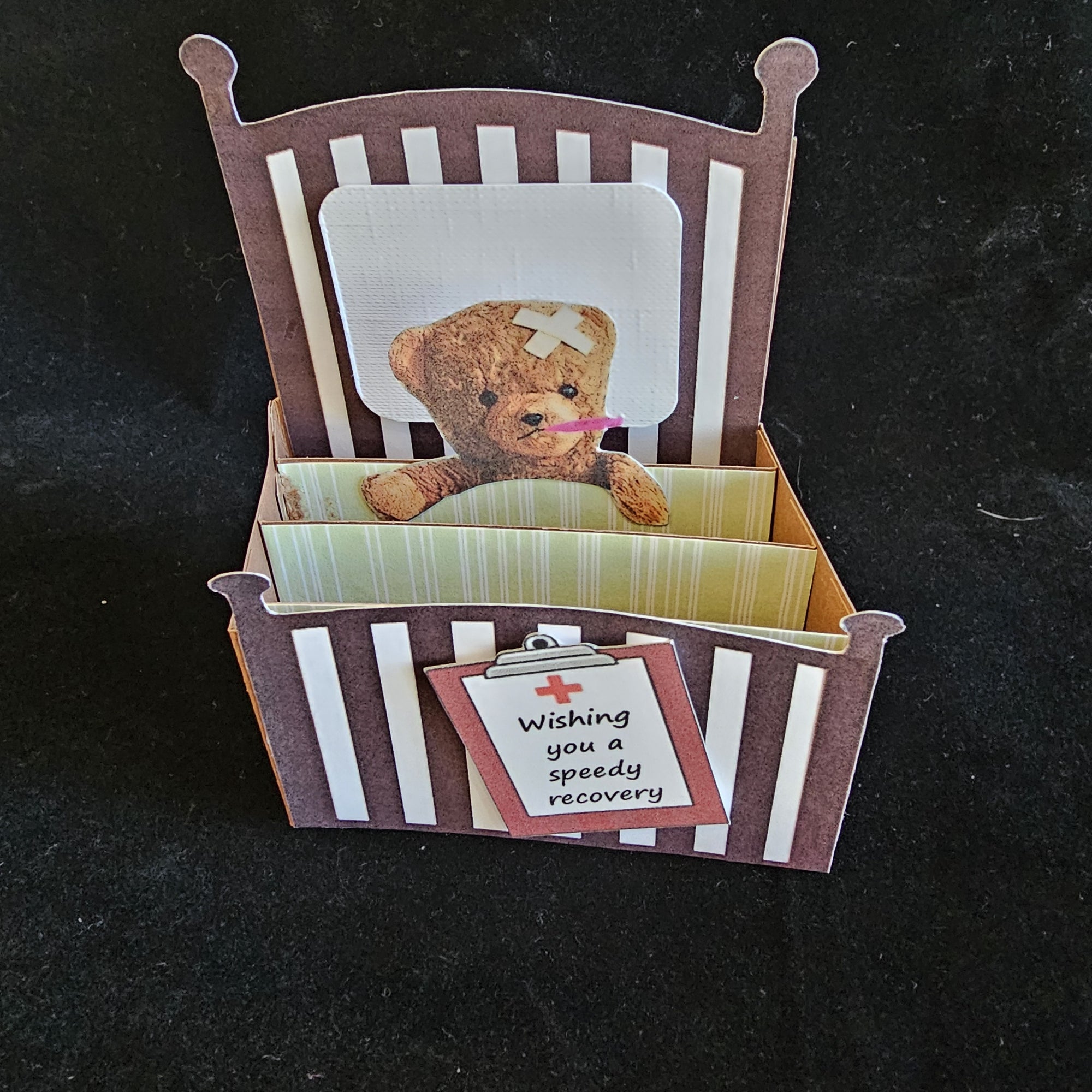 CBF - Get Well Card - Teddy Bear